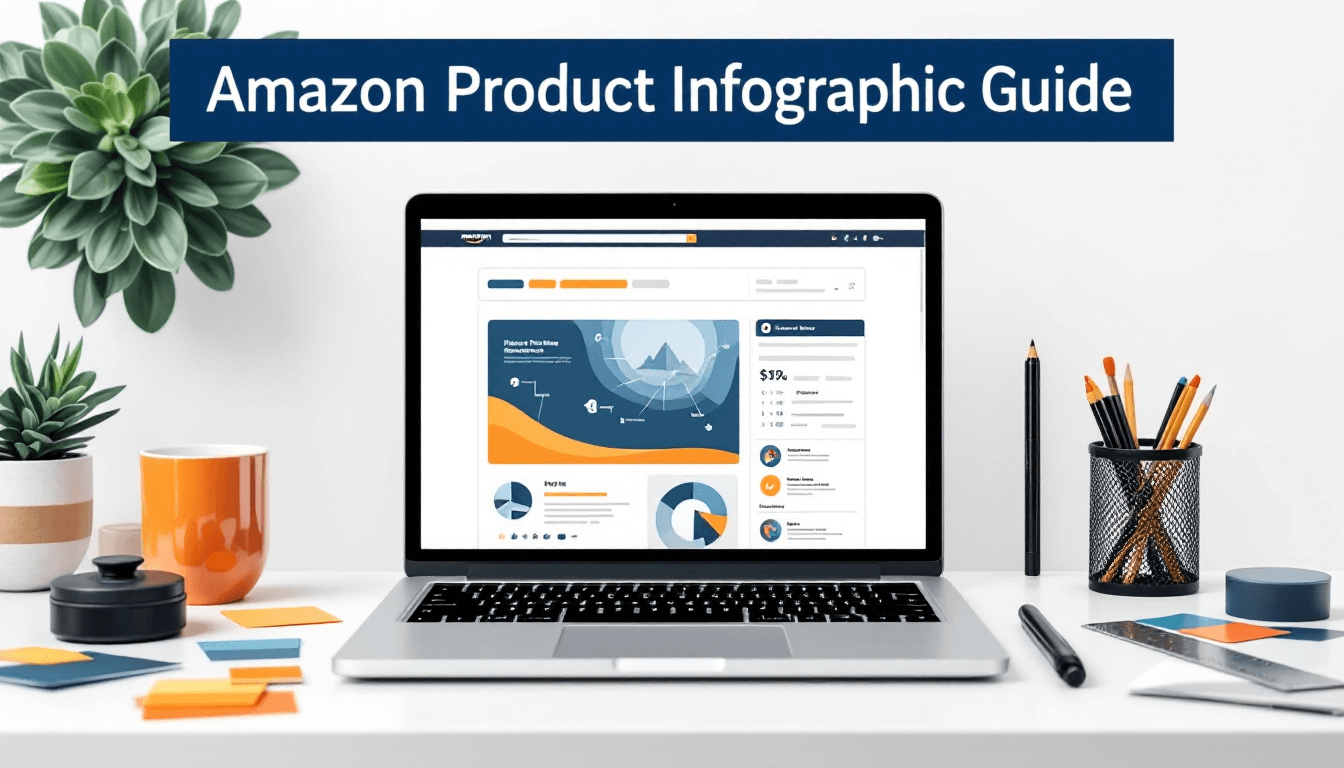 Product staging image set example showing hierarchy and supporting benefit graphics