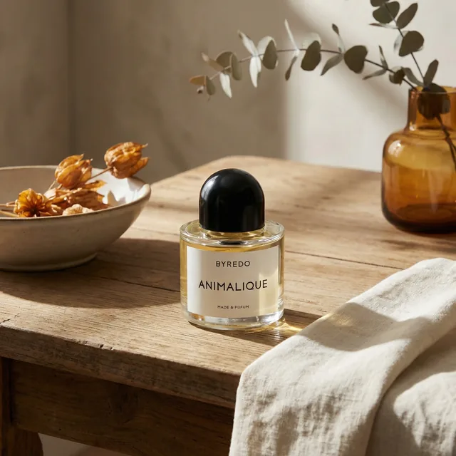 Ein Requisit, warm-minimal